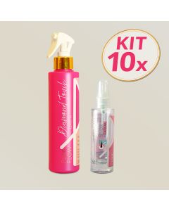 kit10pinkflowdiamondtouchleaveinserumfin