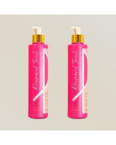 kit2condicionadorpinkflowdiamondtouch300