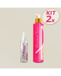 kit2pinkflowdiamondtouchcondicionador300