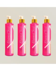kit4condicionadorpinkflowdiamondtouch300