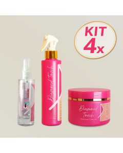kit4pinkflowdiamondtouchmascaraleaveinse