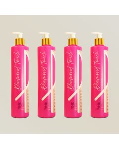 kit4shampoopinkflowdiamondtouch500mlhidr