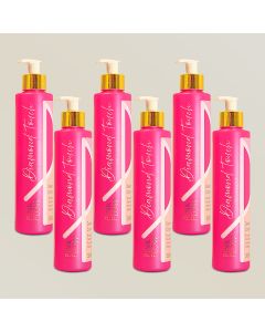 kit6condicionadorpinkflowdiamondtouch300