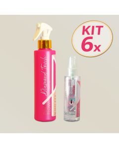 kit6pinkflowdiamondtouchleaveinserumprot