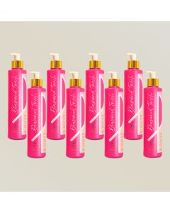 kit8condicionadorpinkflowdiamondtouch3em