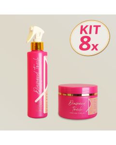 kit8pinkflowdiamondtouchmascaraleaveinnu