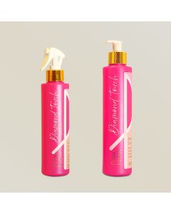 kitpinkflowdiamondtouchcondicionador300m