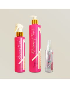 kitpinkflowdiamondtouchshampooleaveinser